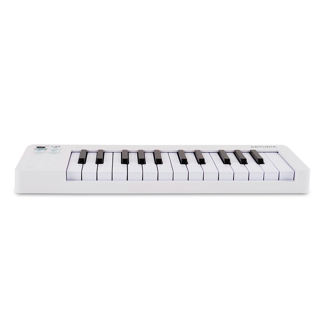 Arturia Microlab MK3 25 Key MIDI Keyboard & Controller in White